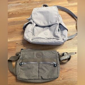 Kipling Backpack and bag combo